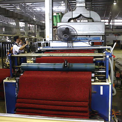 Linha de produção de carpetes de PVC macio